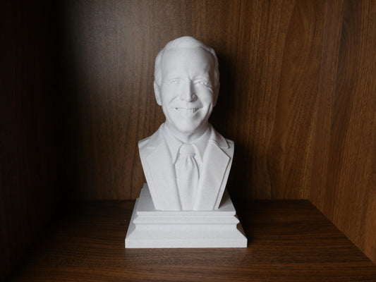 Joe Biden Bust Sculpture – 46th US President Statue | American Leader Decor