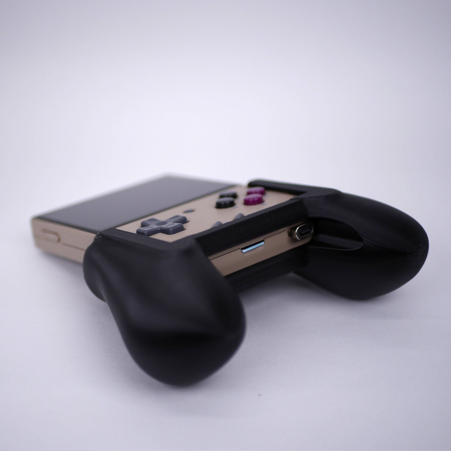 Miyoo Mini Plus Grip Comfort Grip Ergonomic Design Felt High Quality Smooth Attachment Handle Gaming Accessory for Miyoo Mini Plus
