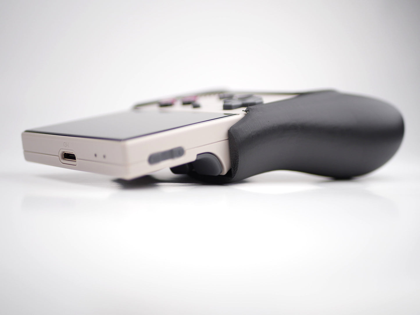 Felt Anbernic RG35XX Plus Grip Comfort Grip Ergonomic Design High Quality Smooth Attachment Handle Gaming Accessory for RG35 Anbernic