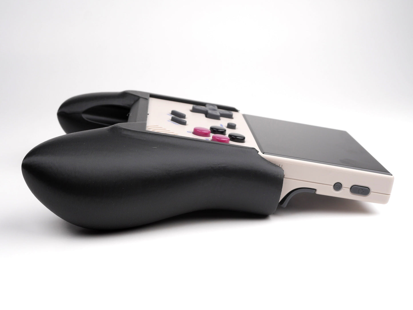Felt Anbernic RG35XX Plus Grip Comfort Grip Ergonomic Design High Quality Smooth Attachment Handle Gaming Accessory for RG35 Anbernic