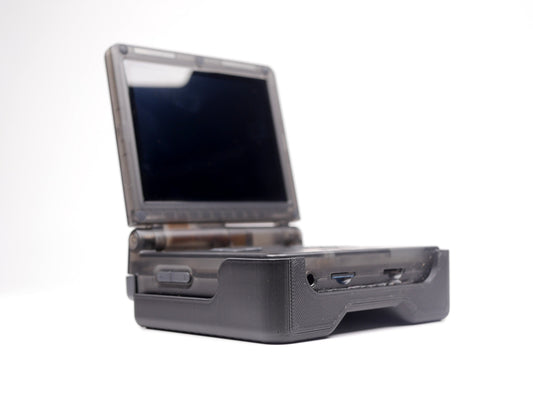 Anbernic RG35XX-SP RG35 SP Slim Grip Felt Lining Case with Felt Wrap Ergonomic RG35X Handheld Flip Rocker Screen Back Plate Convertible