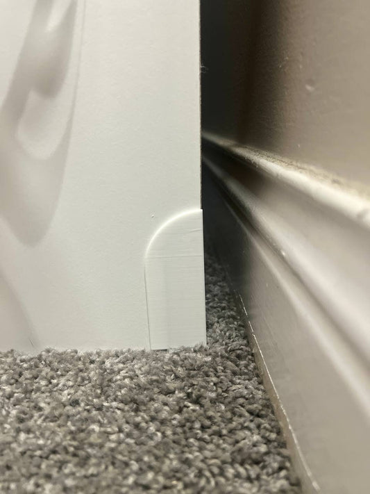 Ikea Billy Bookshelf Base Covers Floor Board Cover End Cap Book Case White Black Walnut Bottom Hider - Left and Right Side Pack