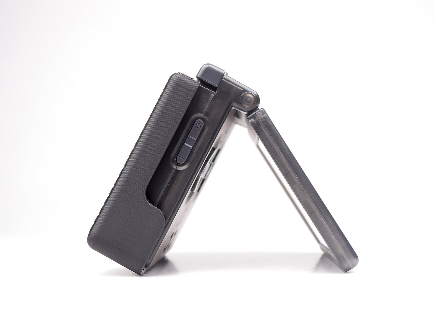 Anbernic RG35XX-SP RG35 SP Slim Grip Felt Lining Case with Felt Wrap Ergonomic RG35X Handheld Flip Rocker Screen Back Plate Convertible