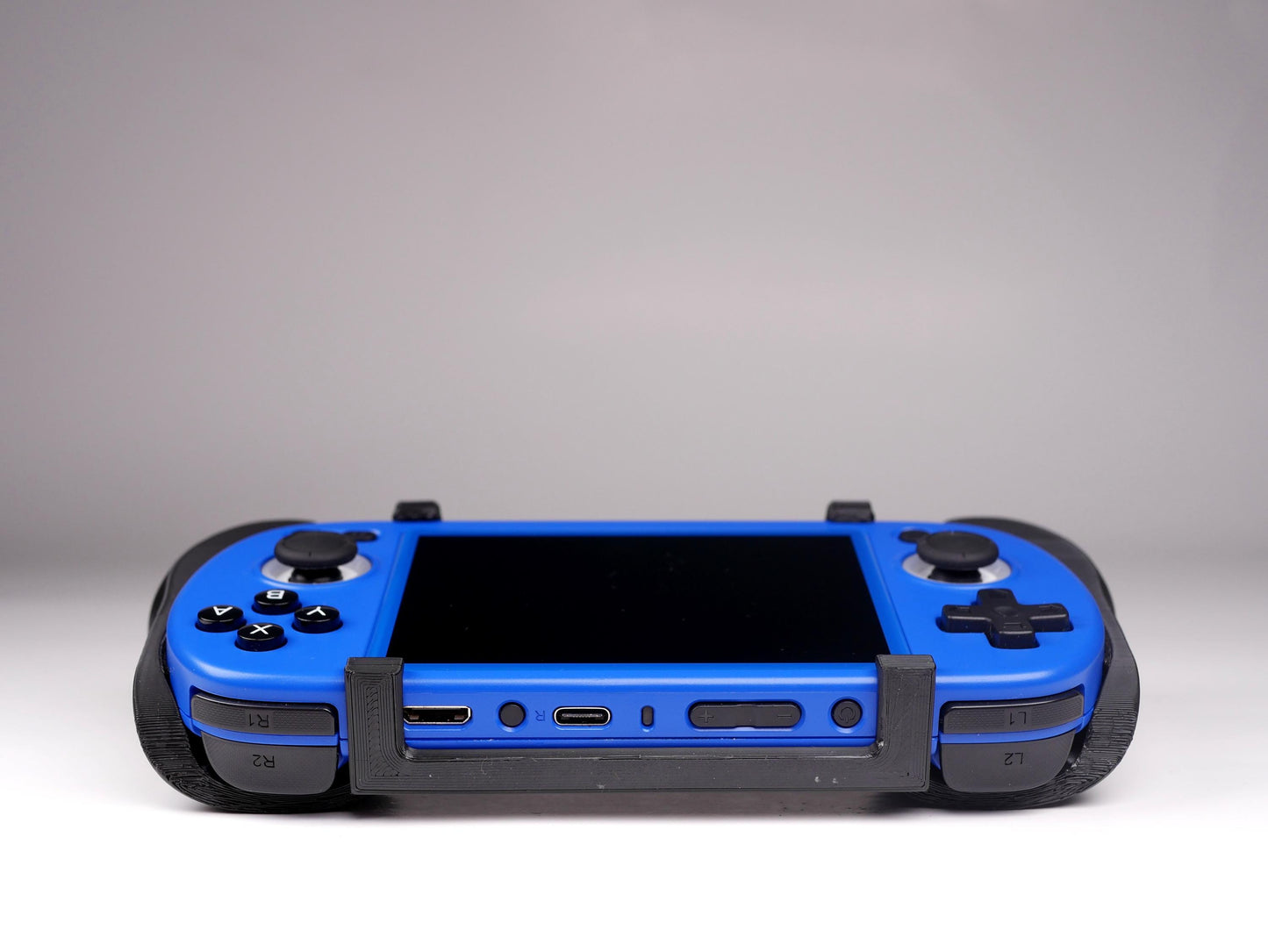 Felt Anbernic RG40XX-H Grip 2-in-1 Reversible Screen Cover & Thick Comfort Grip Case with Felt Wrap Ergonomic RG40X Handheld 2n1 RG40 Deluxe