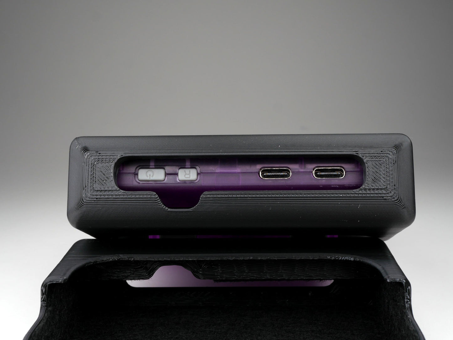 POWKIDDY V10 Reversible Screen Cover Chin Grip Felt Screen Protector