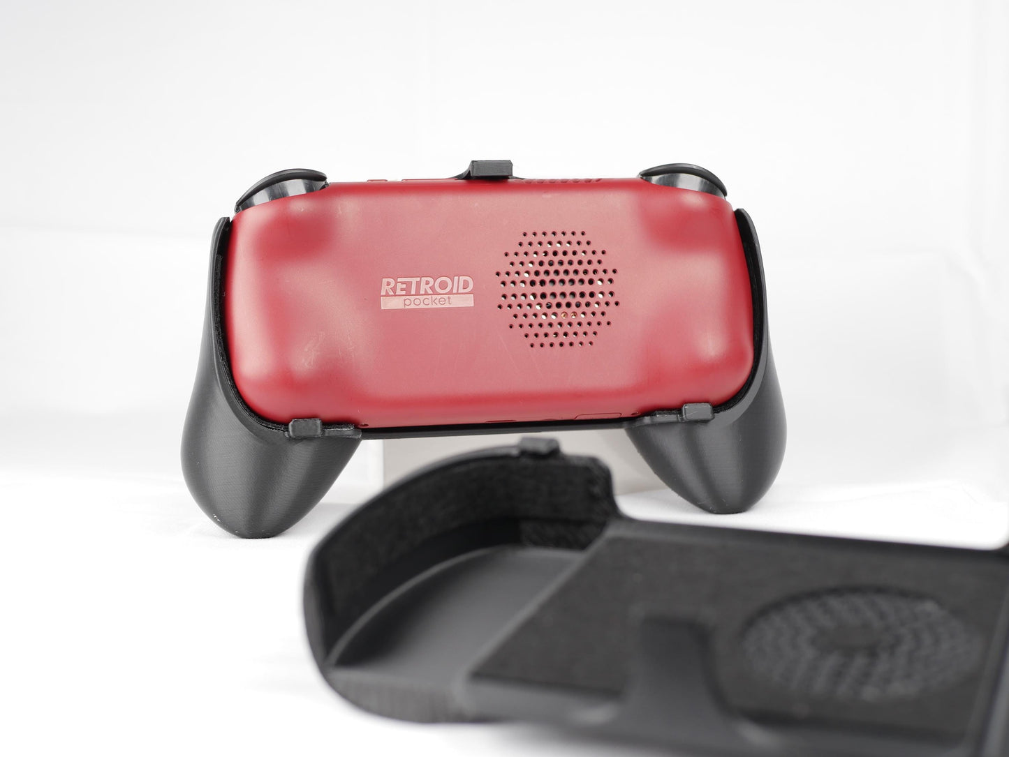 Felt Retroid Pocket Mini Grip 2-in-1 Reversible Screen Cover & Thick Comfort Grip Case with Felt Wrap Ergonomic RP Mini Handheld 2n1 Deluxe