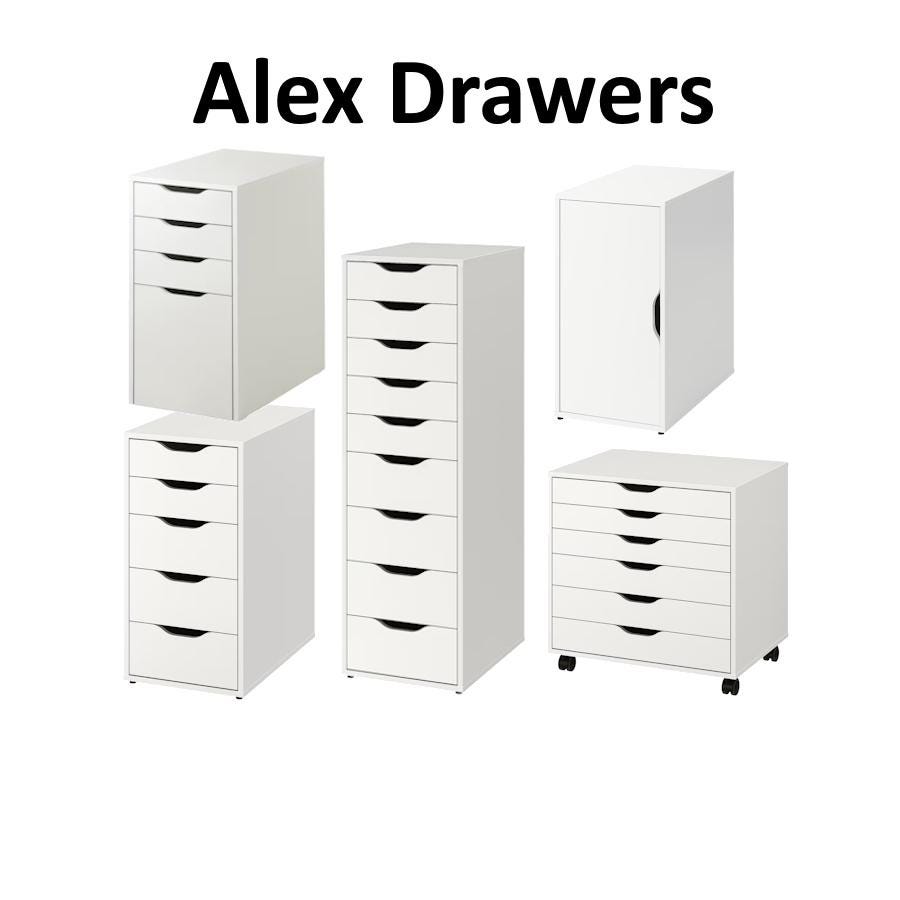 IKEA Inspired Alex Drawer Handles | Organize your Desk or Office Setup | Multiple Color 3D Printed Drawer Pulls IKEA Hack | Customized Gamer