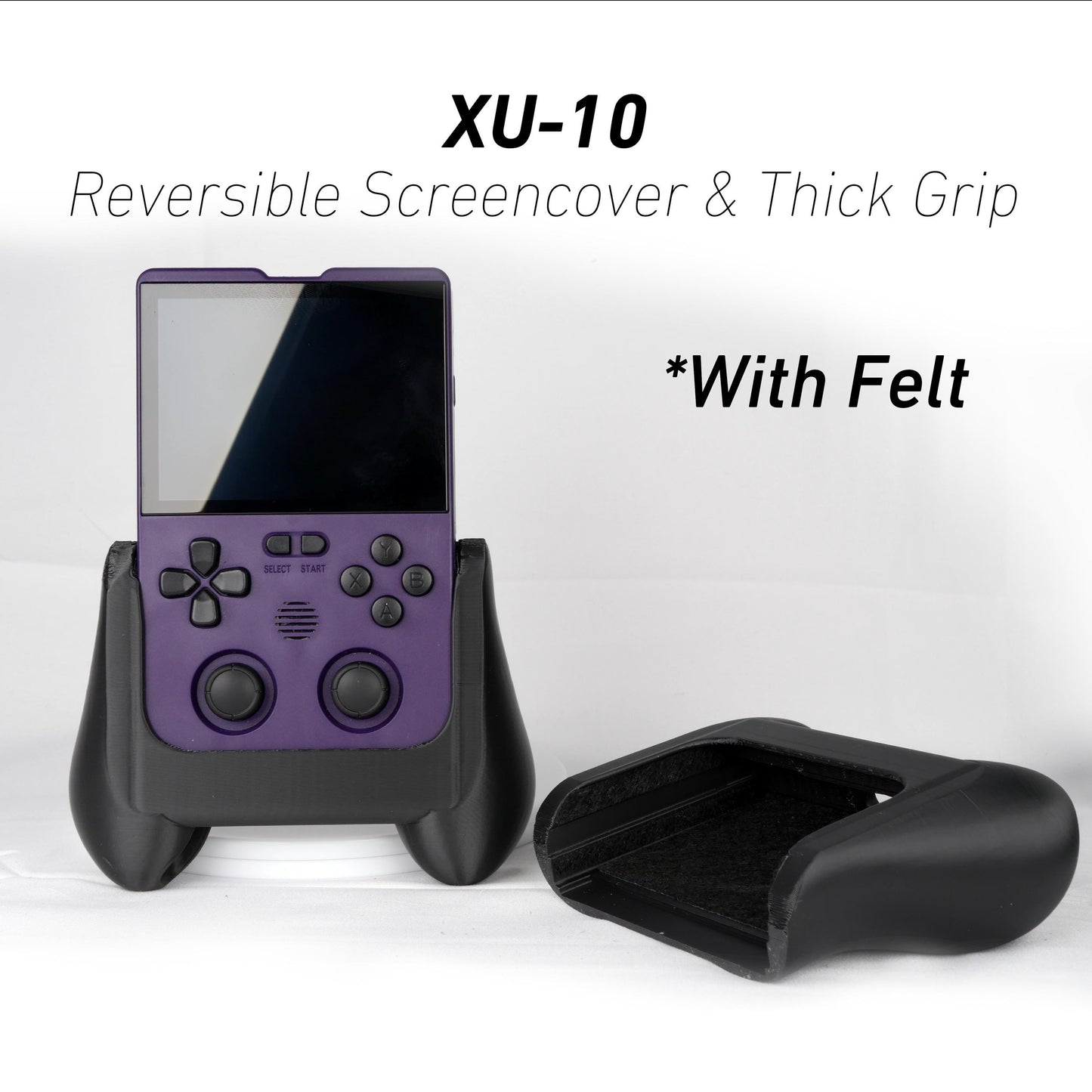 XU 10 Reversible Screen Cover Comfort Grip Felt Screen Protector
