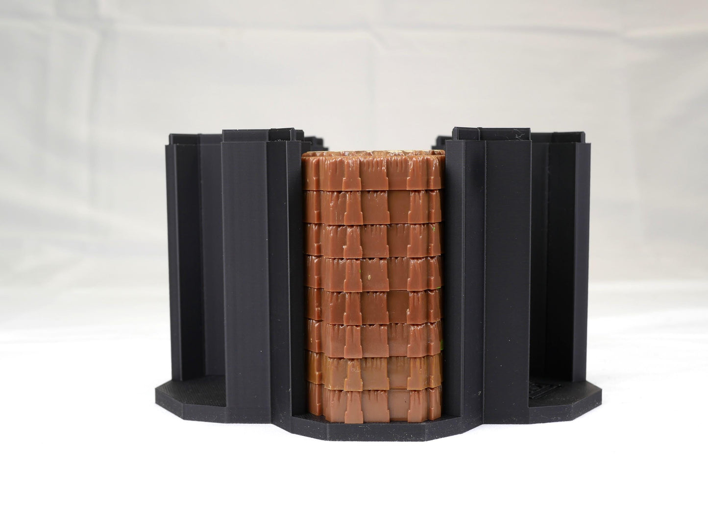 Hero Scape Single Hex Organizer | Stack and Maintain Your Single Hex Pieces | Paintable Miniature Board Game | Bin Box Container Storage