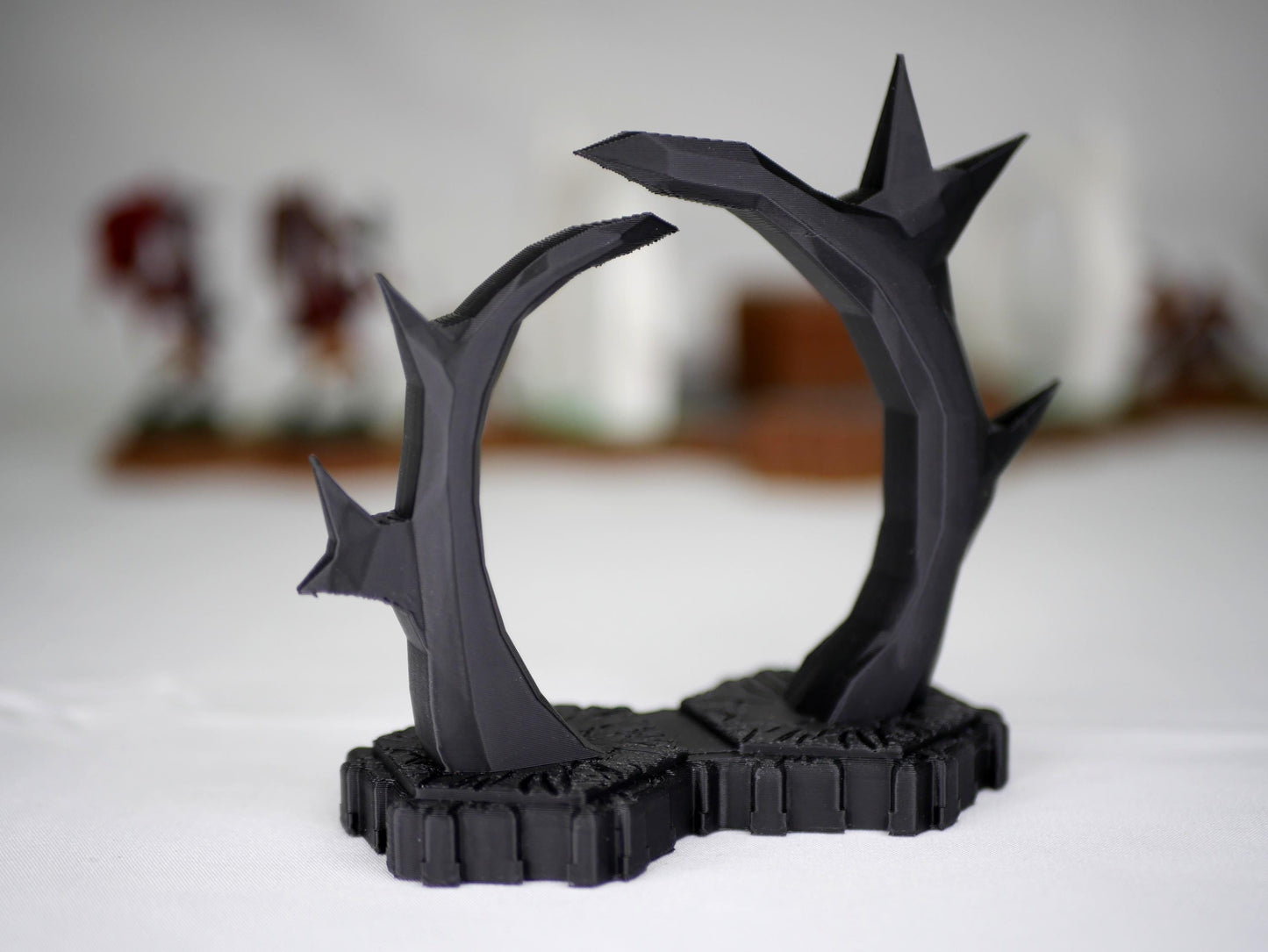 Hero Scape Obstacle Interactive Viking Portal | Tabletop Terrain Hex Pieces | Paintable Miniature Board | DnD Role Play Game Upgrade Tile