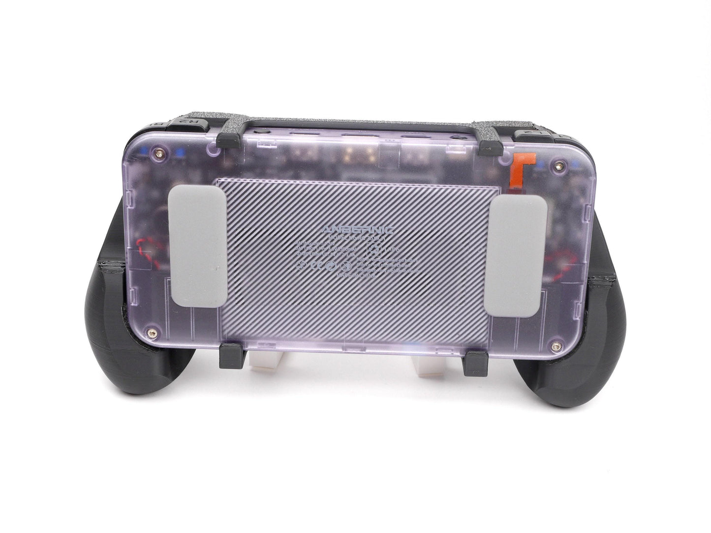 Felt Anbernic RG35XX-H Grip 2-in-1 Reversible Screen Cover & Thick Comfort Grip Case with Felt Wrap Ergonomic RG35X Handheld 2n1 RG35 Deluxe