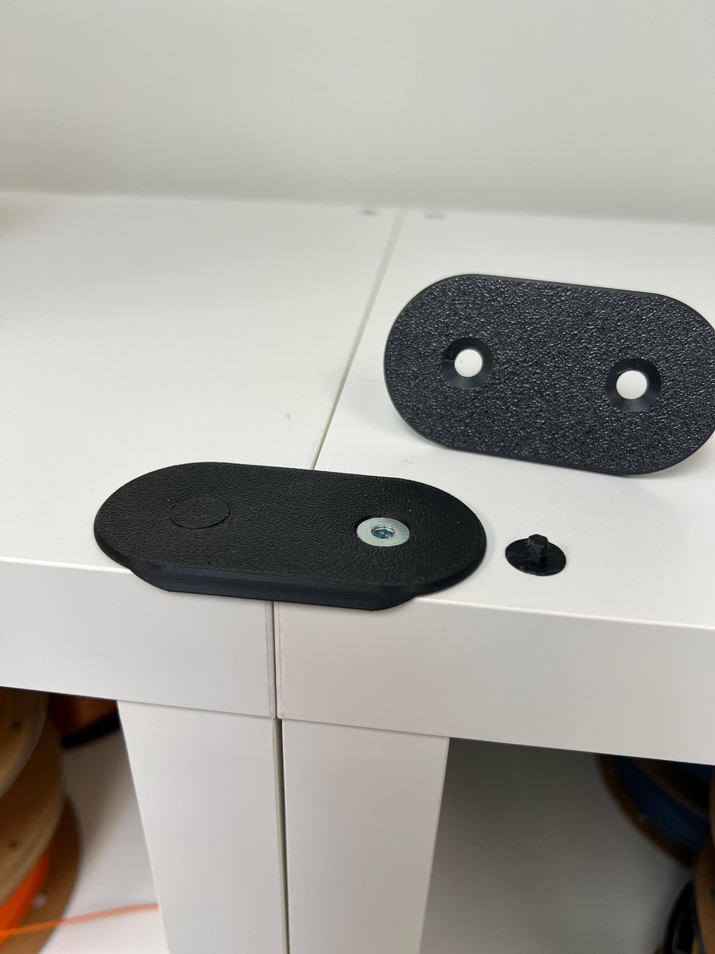 Kallax Screw Connectors & Caps | 2 Aligners + 4 Screw Caps | Hold Kallax Shelves Tight Together | Screw Cover Caps Shelf Cubes Aligner IKEA