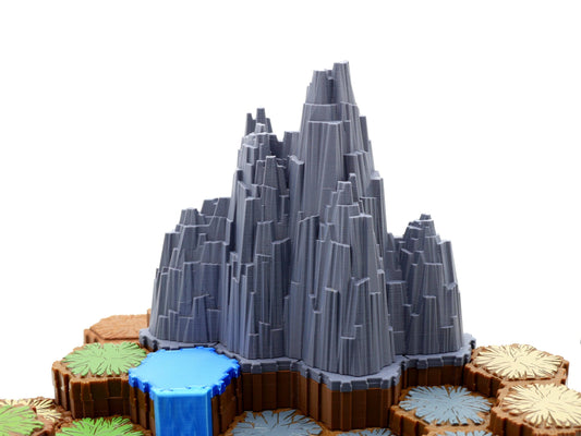 Large Outcrop Hero Scape Single Hex Obstacle | Tabletop Terrain Structure Piece | Miniature Board Game | DnD Role Play Game for heroscape