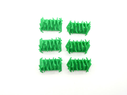 Spiral Thorn Brambles Hero Scape Single Hex Obstacle | Tabletop Terrain Piece | Miniature Board Game | DnD Role Play Game Upgrade Tile Kit