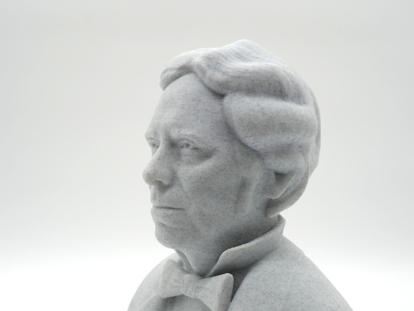 Michael Faraday Life Size Bust – 3D Printed Science Sculpture – Historical Physicist Statue – Unique Science Gift – Home or Classroom Decor