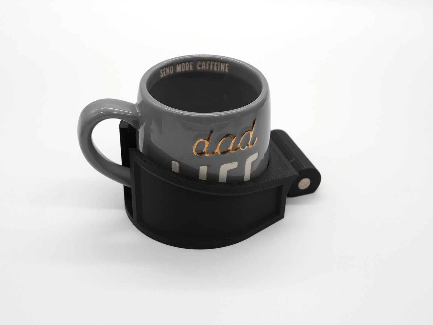 Mug Holder Attachment Tabletop Game Station Modular Add-On | Dice Tower Warhammer| Board Game Organizer Tokens Cards DnD | WyldForm SpaceBar