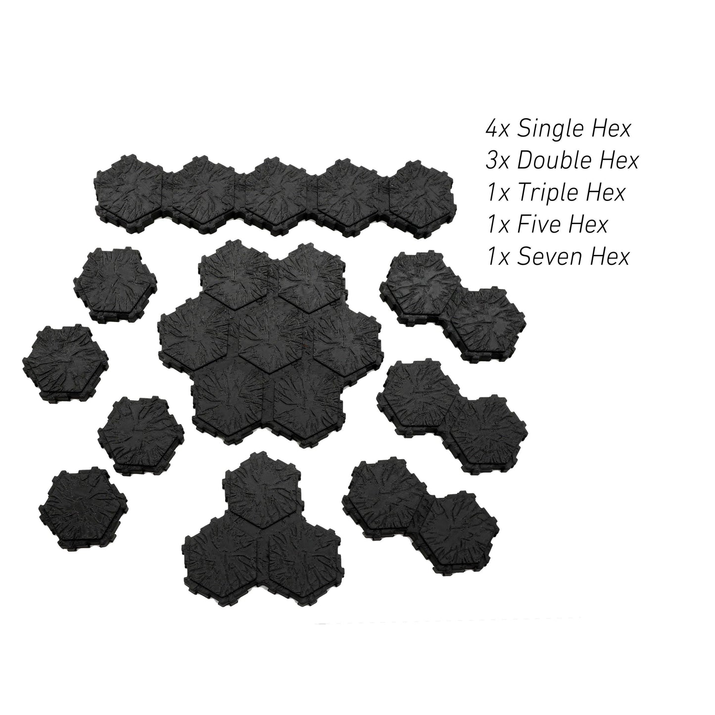 Terrain Expansion Pack for Heroscape Hex Terrain Full | Tabletop | Paintable Miniature Board Game| DnD Role Play Game Hero Scape Game JCSFY