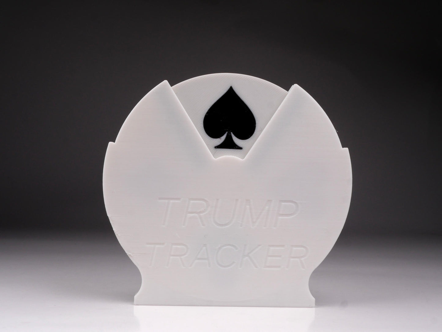 Euchre Trump Tracker Spinning Wheel for Playing Card Heart Diamond Spad Club Symbols Smooth Felt Glide White or Black for Card Player Gift
