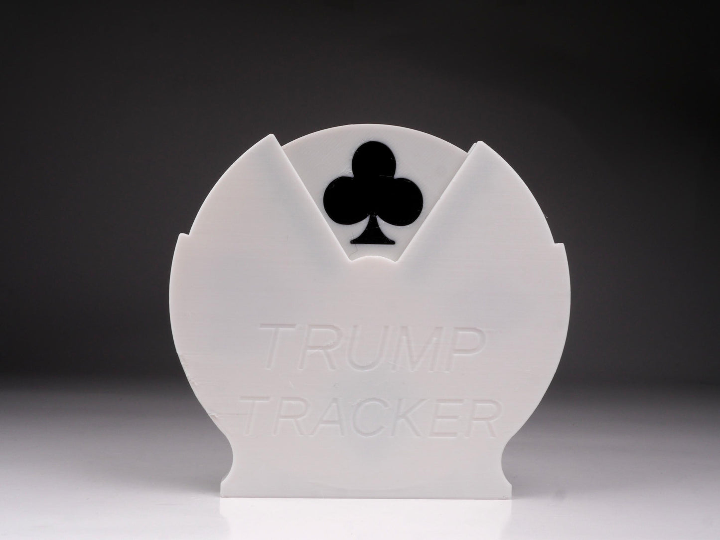 Euchre Trump Tracker Spinning Wheel for Playing Card Heart Diamond Spad Club Symbols Smooth Felt Glide White or Black for Card Player Gift