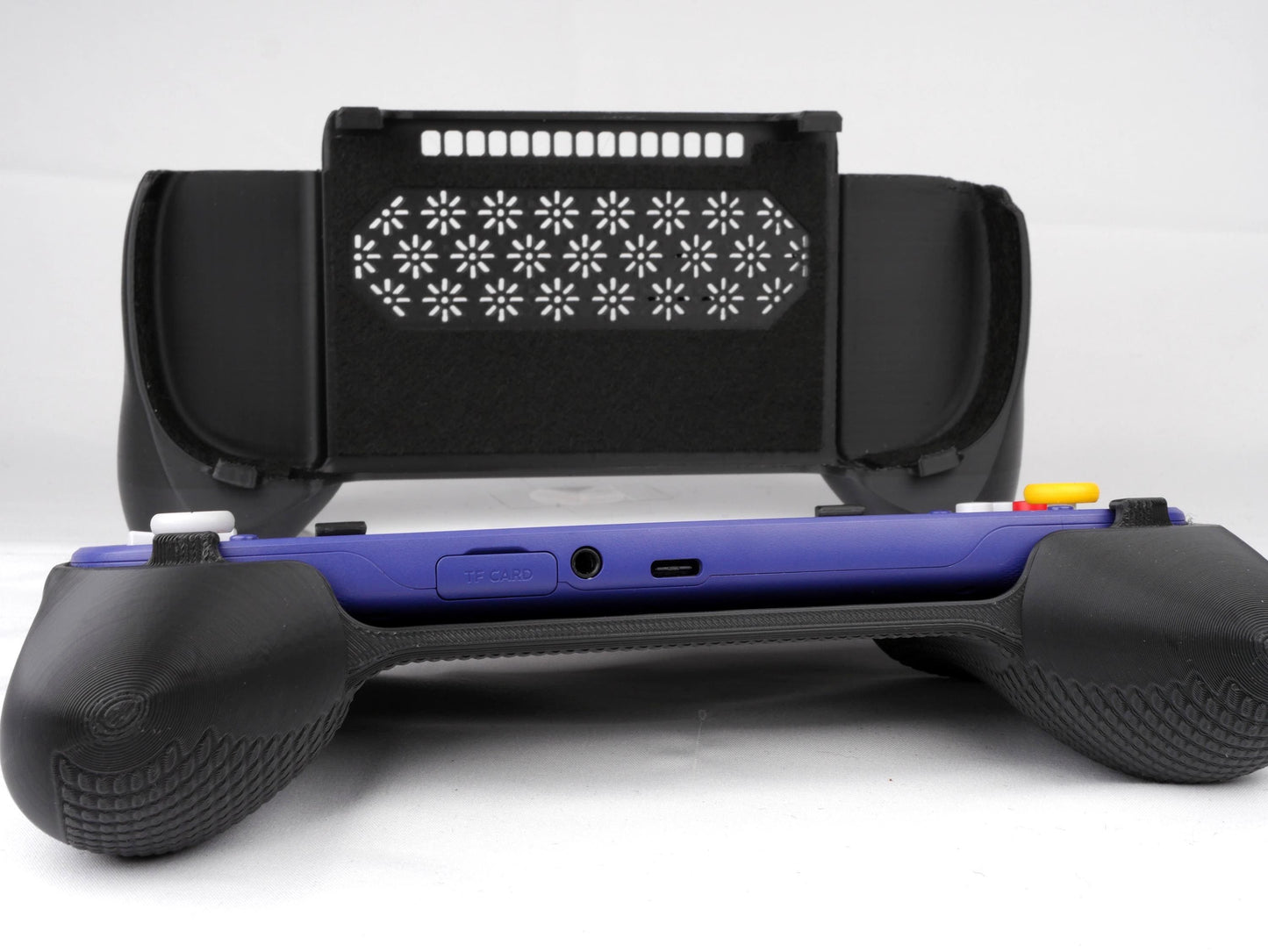 Felt Retroid Pocket 5 Grip 2-in-1 Reversible Screen Cover & Thick Comfort Grip Case with Felt Wrap Ergonomic RP 5 Handheld 2n1 Deluxe