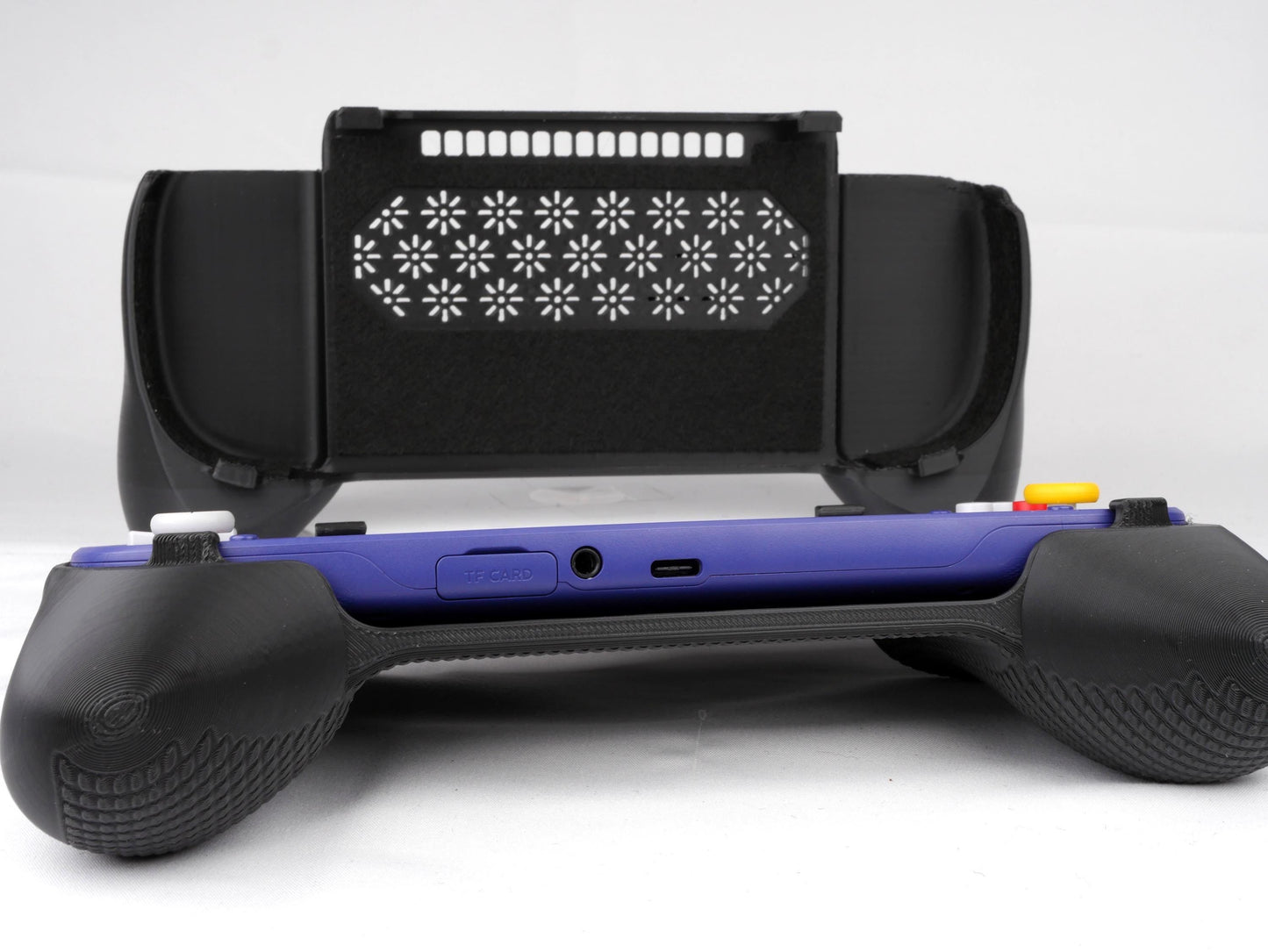 Felt Retroid Pocket 5 Grip 2-in-1 Reversible Screen Cover & Thick Comfort Grip Case with Felt Wrap Ergonomic RP 5 Handheld 2n1 Deluxe