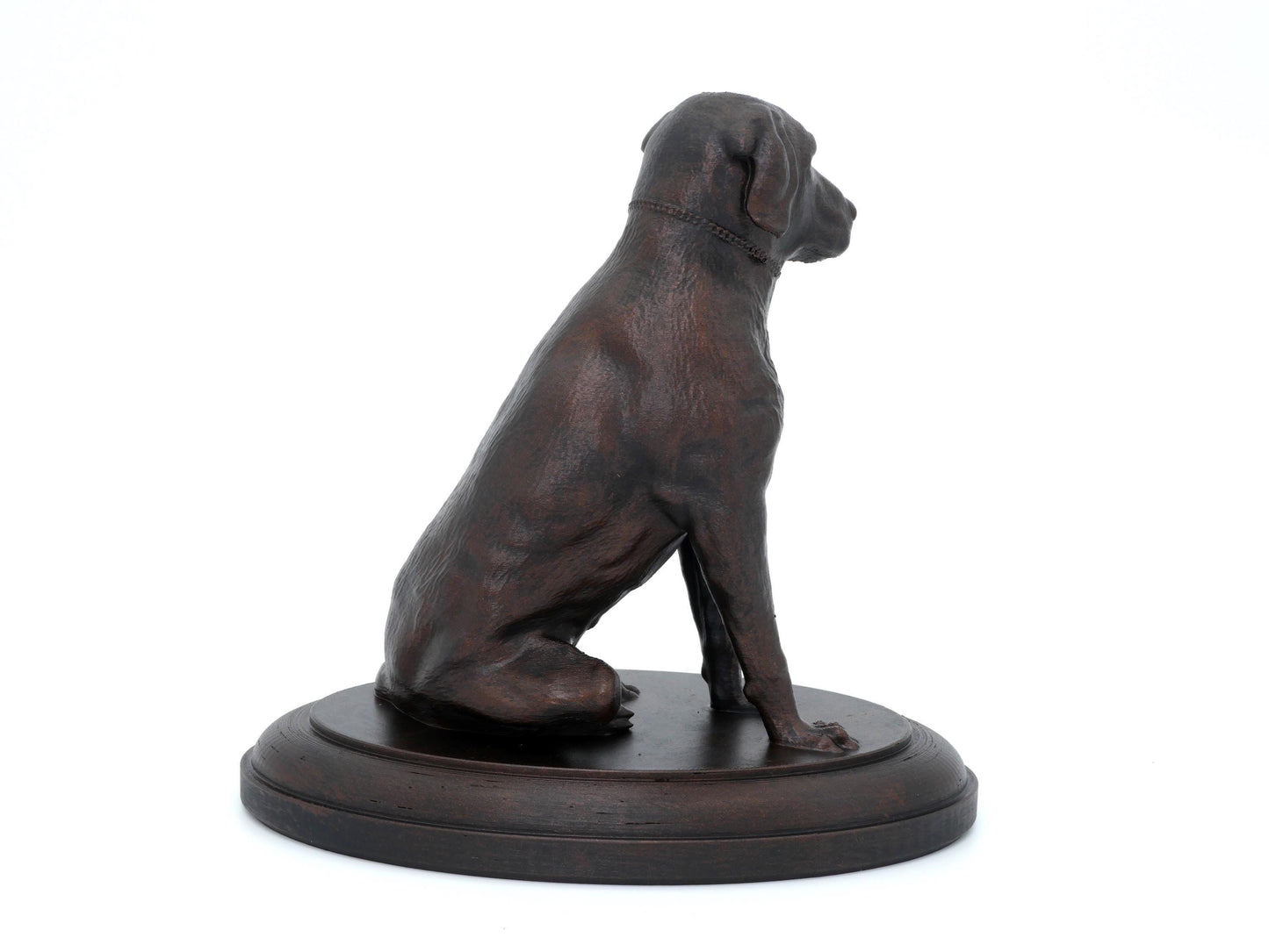 Custom Bust Sculpture of Dog Cat Horse or Pets Send Us 3+ Photos | Renaissance Bust | Unique Animal 3D Printed Bronze Gold Copper Marble PLA