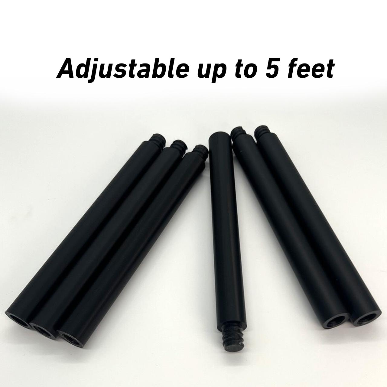 Orb Twisted Cage Staff Kit for Cosplay Wizard Convention Events | Removable Top Piece Topper | 3D Print Modular Wizard Cane Walker by JCSFY