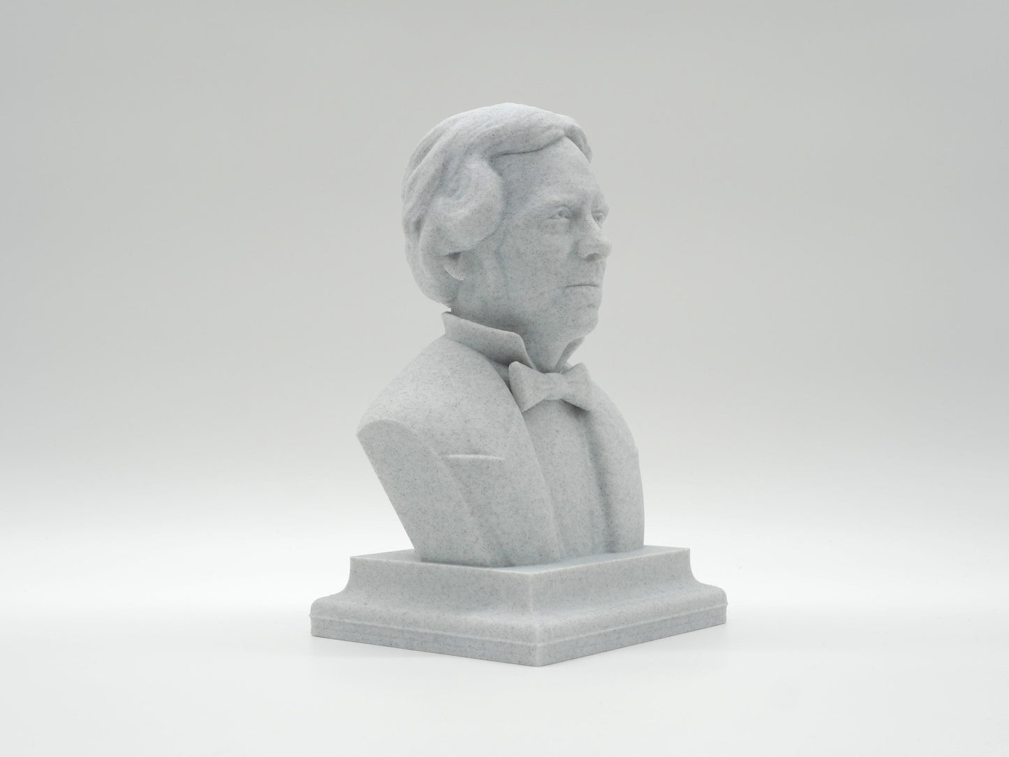 Michael Faraday Life Size Bust – 3D Printed Science Sculpture – Historical Physicist Statue – Unique Science Gift – Home or Classroom Decor