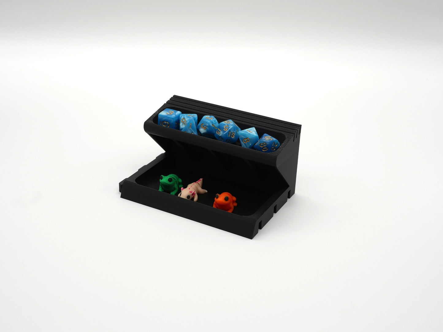 Accessory Token and Card Tray Tabletop Game Station Modular Add-On | Dice Tower | Board Game Organizer Tokens Cards DnD | WyldForm SpaceBar