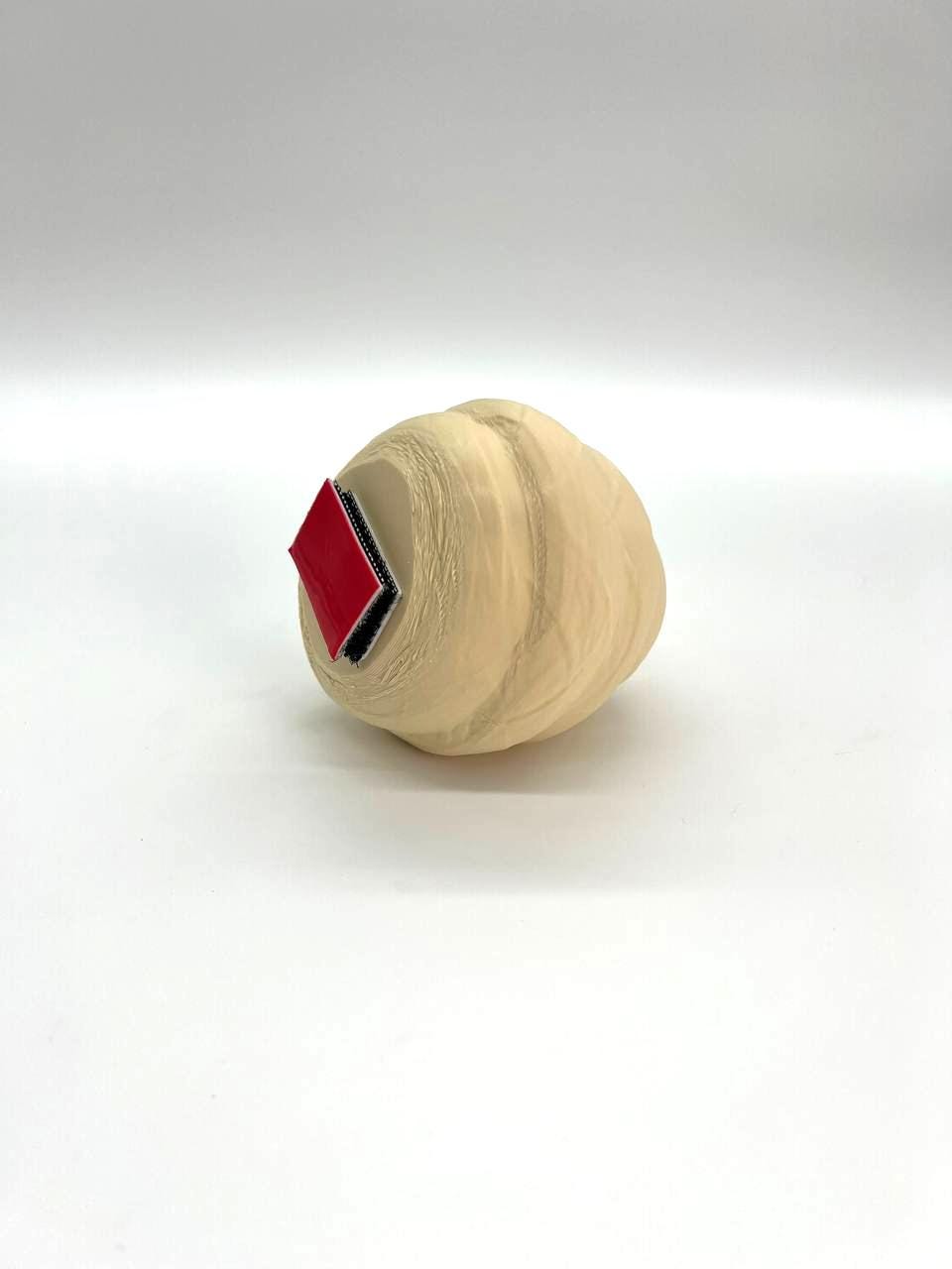 Decoy Wasp Nest Flat Surface Mountable Honey Comb Realistic Hive | 3D Printed Top Mount with Outdoor rated Tape by JCSFY