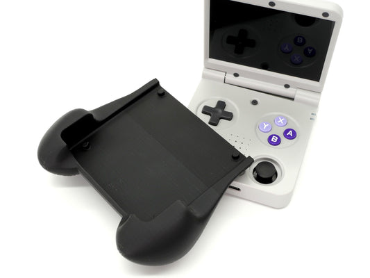 Comfort Grip for Miyoo Flip by JCSFY Textured Handles Black Miyoo Flip Hand Held Thick Color | Slots Into Mobile Gaming Device