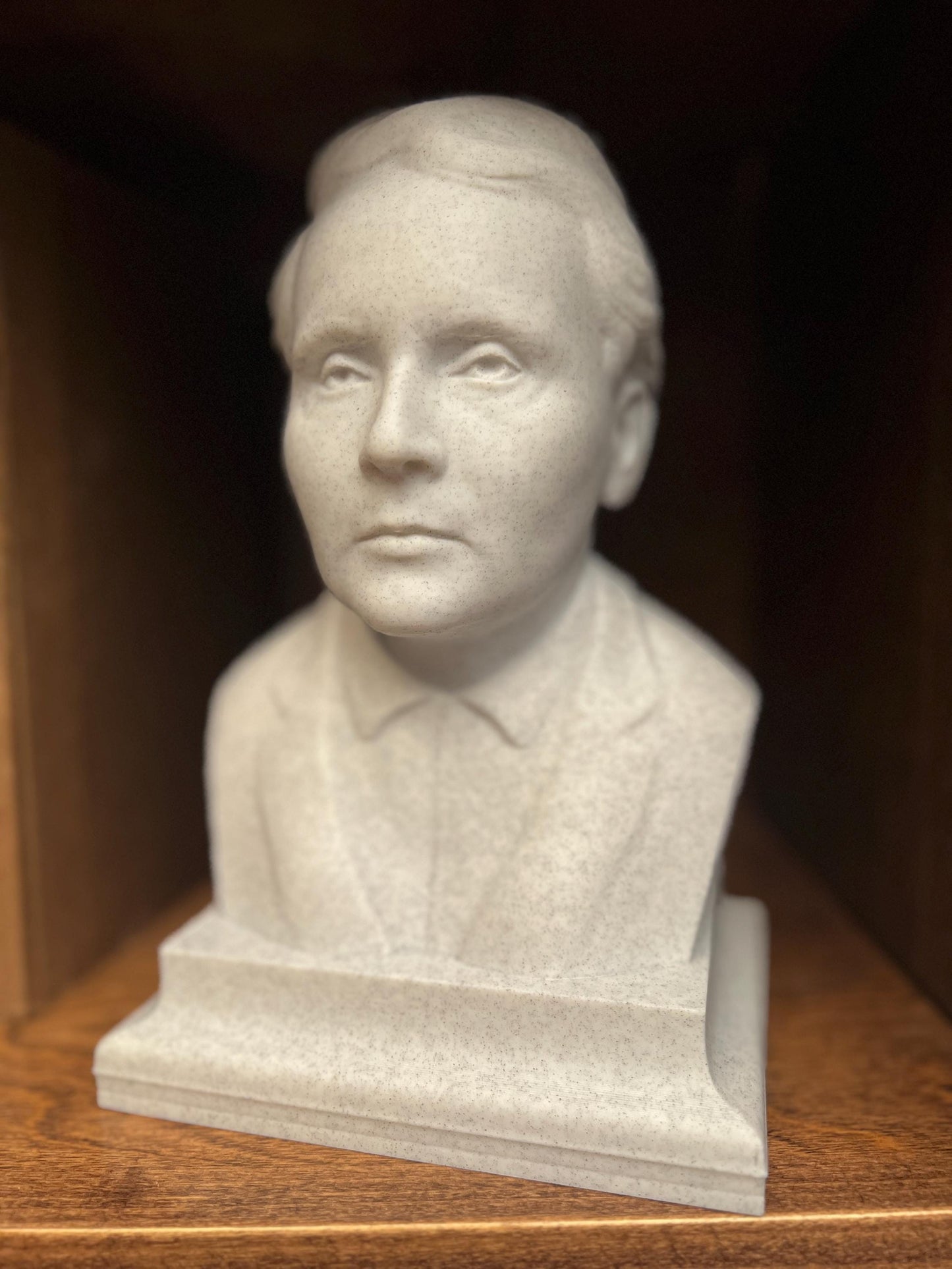 Marie Curie Life Size Bust – 3D Printed Female Scientist Sculpture – Nobel Prize Winner Decor – Inspirational STEM Gift Home Library Art