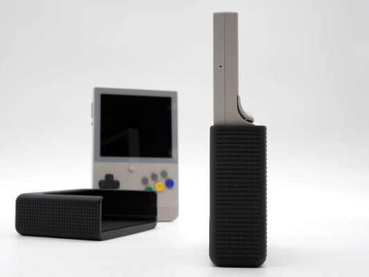 Retroid Pocket Classic Reversible Screen Cover Slim Chin Grip Felt Screen Protector | Gaming Handheld Protection with Fun Textured Pattern