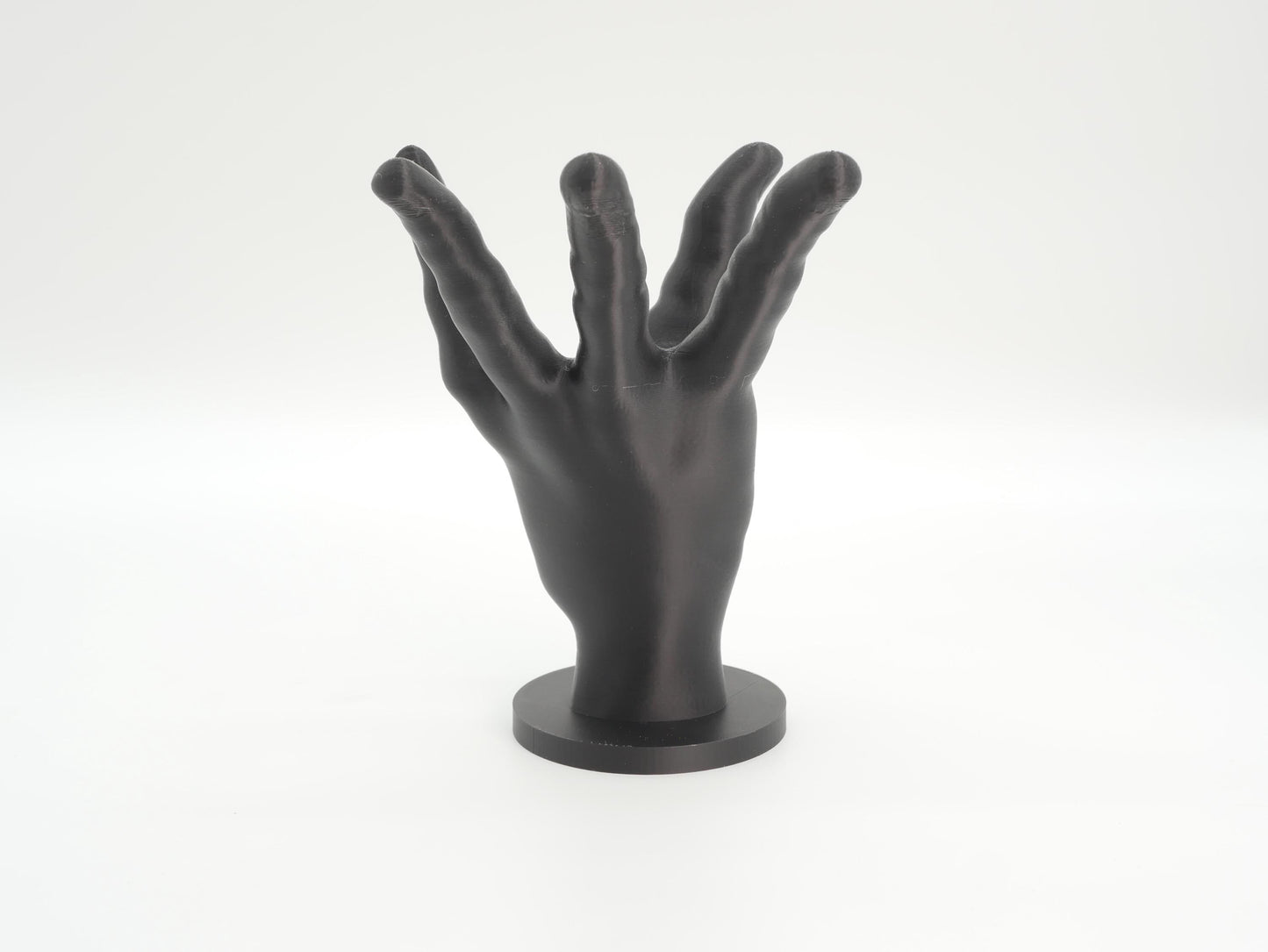 Mage Hand Staff Topper for Cosplay Sorcerer DnD Wizard | Orb Holding Hand Walking Stick Elf Elden Wand| 3D Printed Fantasy Cane Kit by JCSFY