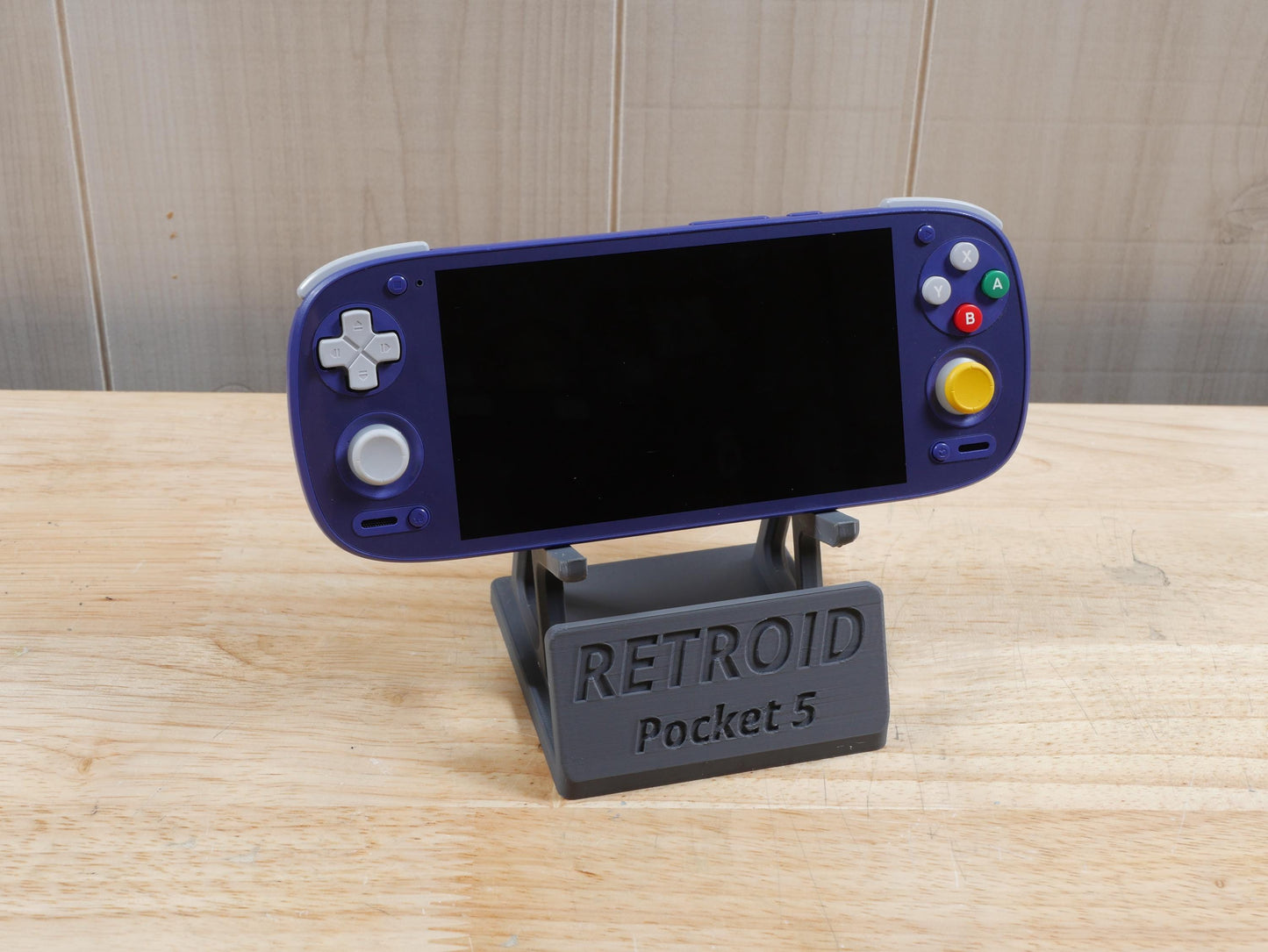 Display Stand for RP5 Retroid Pocket 5 with Charging Space | Dock Shelf Unit Gaming Retro Device Compatible with JCSFY Grips
