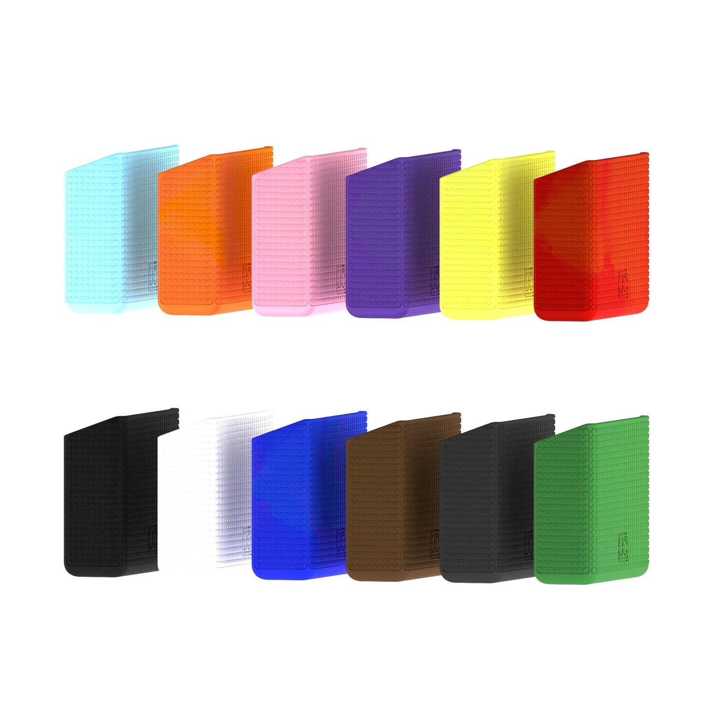 2-n-1 Grip for PowKiddy V20 Reversible Screen Cover Slim Chin Grip Felt Screen Protector Gaming Handheld Protection Fun Textured Pattern