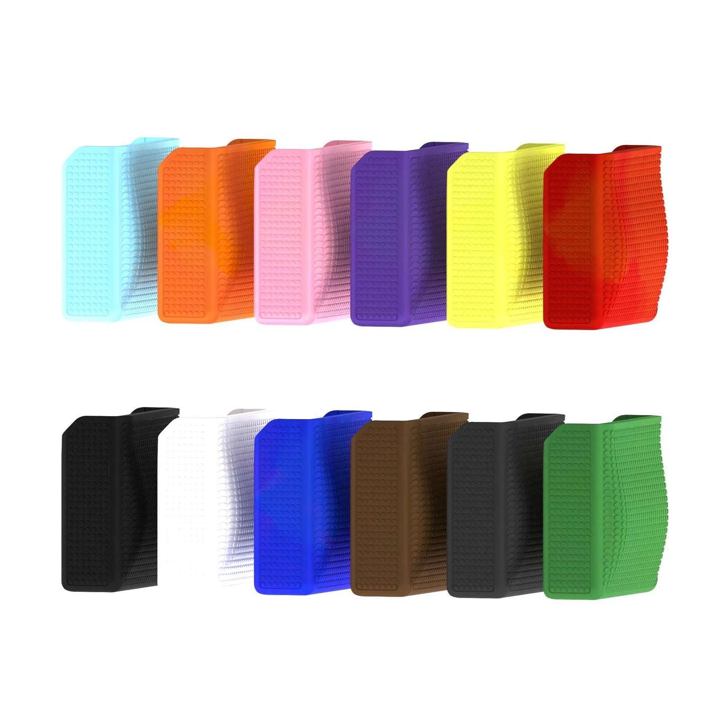 2-n-1 Grip for Anbernic RG353VS Reversible Screen Cover GBC Chin Grip Felt Screen Protector Gaming Handheld Protection Fun Textured Pattern