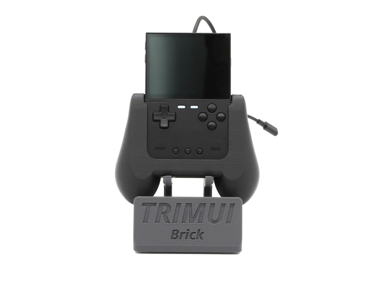 Display Stand for TrimUI Brick TRIM UI with Charging Space | Dock Shelf Unit Gaming Retro Device Compatible with JCSFY Grips
