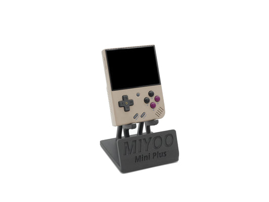 Display Stand for Miyoo Mini Plus MMP + with Charging Space | Dock Shelf Unit Gaming Retro Device Compatible with JCSFY Grips