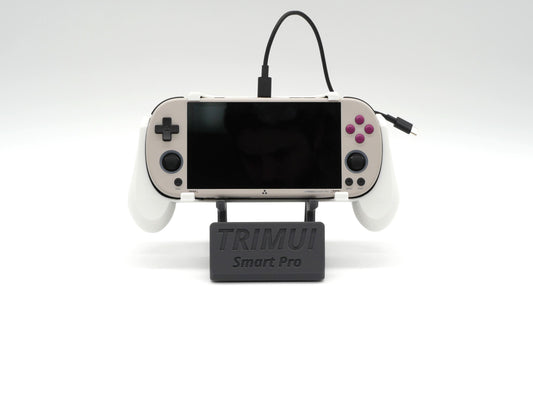 Display Stand for TrimUI Smart Pro with Charging Space | Dock Shelf Unit Gaming Retro Device Compatible with JCSFY Grips