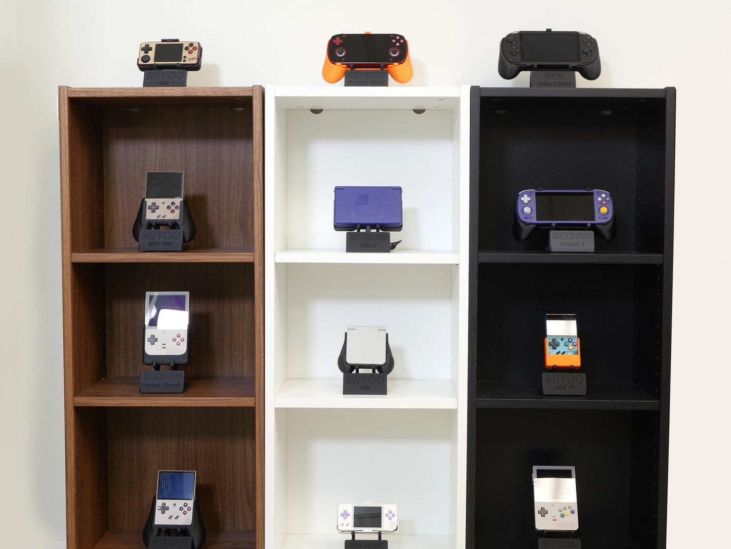 Display Stand for RG28XX Anbernic 28XX with Charging Space | Dock Shelf Unit Gaming Retro Device Compatible with JCSFY Grips