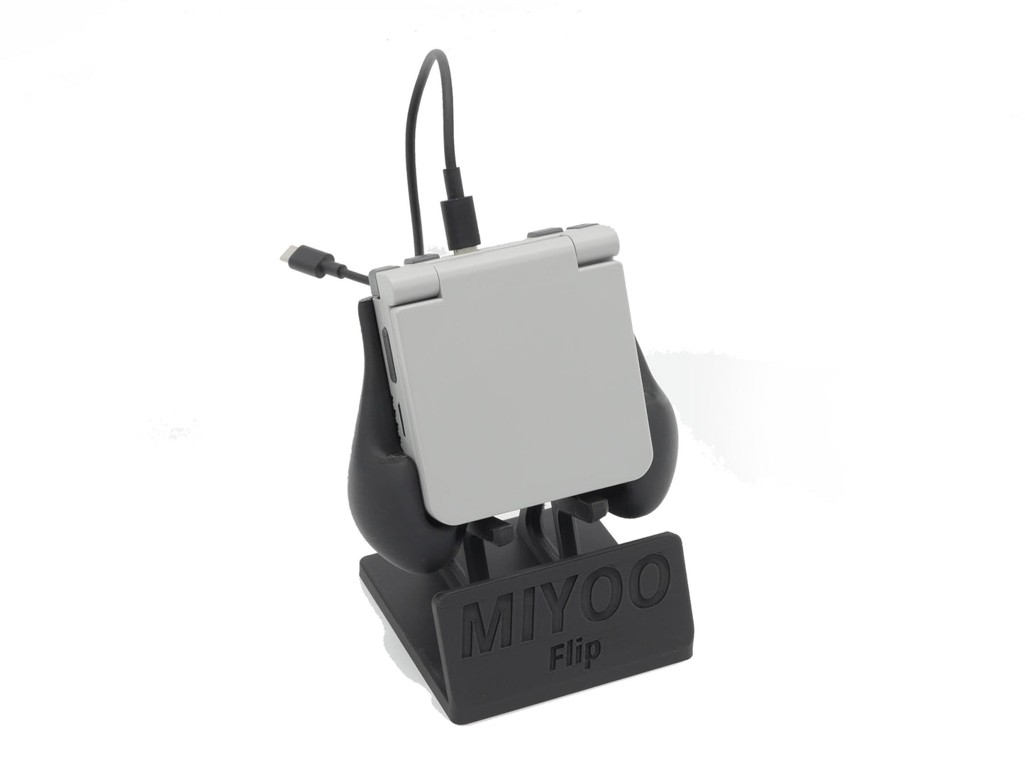 Display Stand for Miyoo Flip MFlip with Charging Space | Dock Shelf Unit Gaming Retro Device Compatible with JCSFY Grips