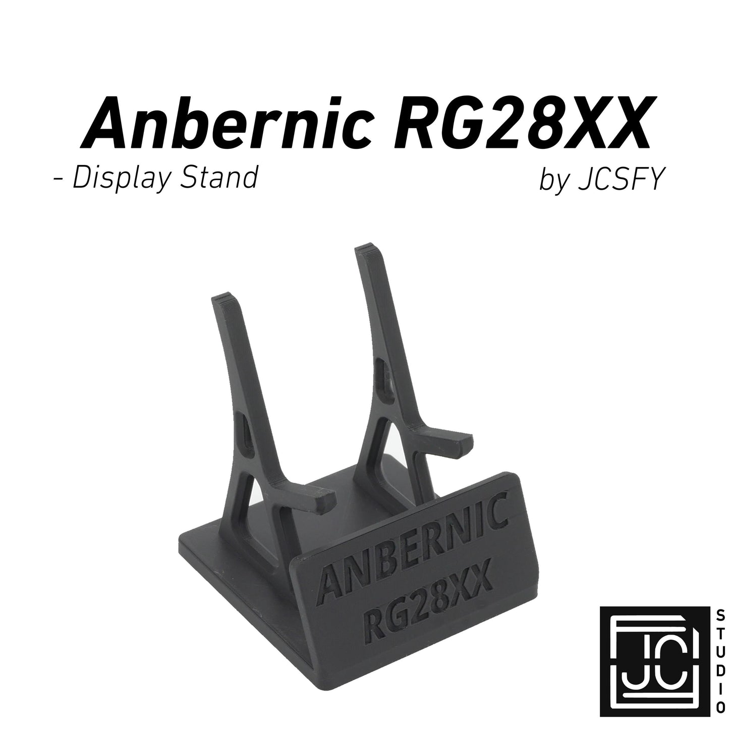 Display Stand for RG28XX Anbernic 28XX with Charging Space | Dock Shelf Unit Gaming Retro Device Compatible with JCSFY Grips