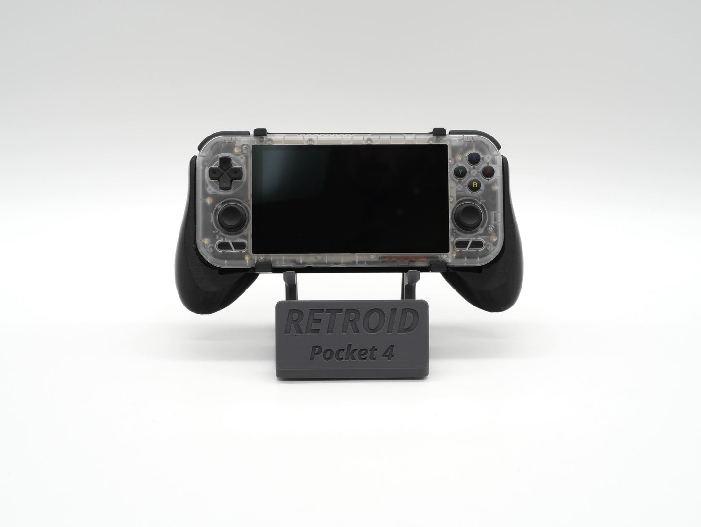 Display Stand for Retroid Pocket 4 / 4 Pro with Charging Space | Dock Shelf Unit Gaming Retro Device Compatible with JCSFY Grips