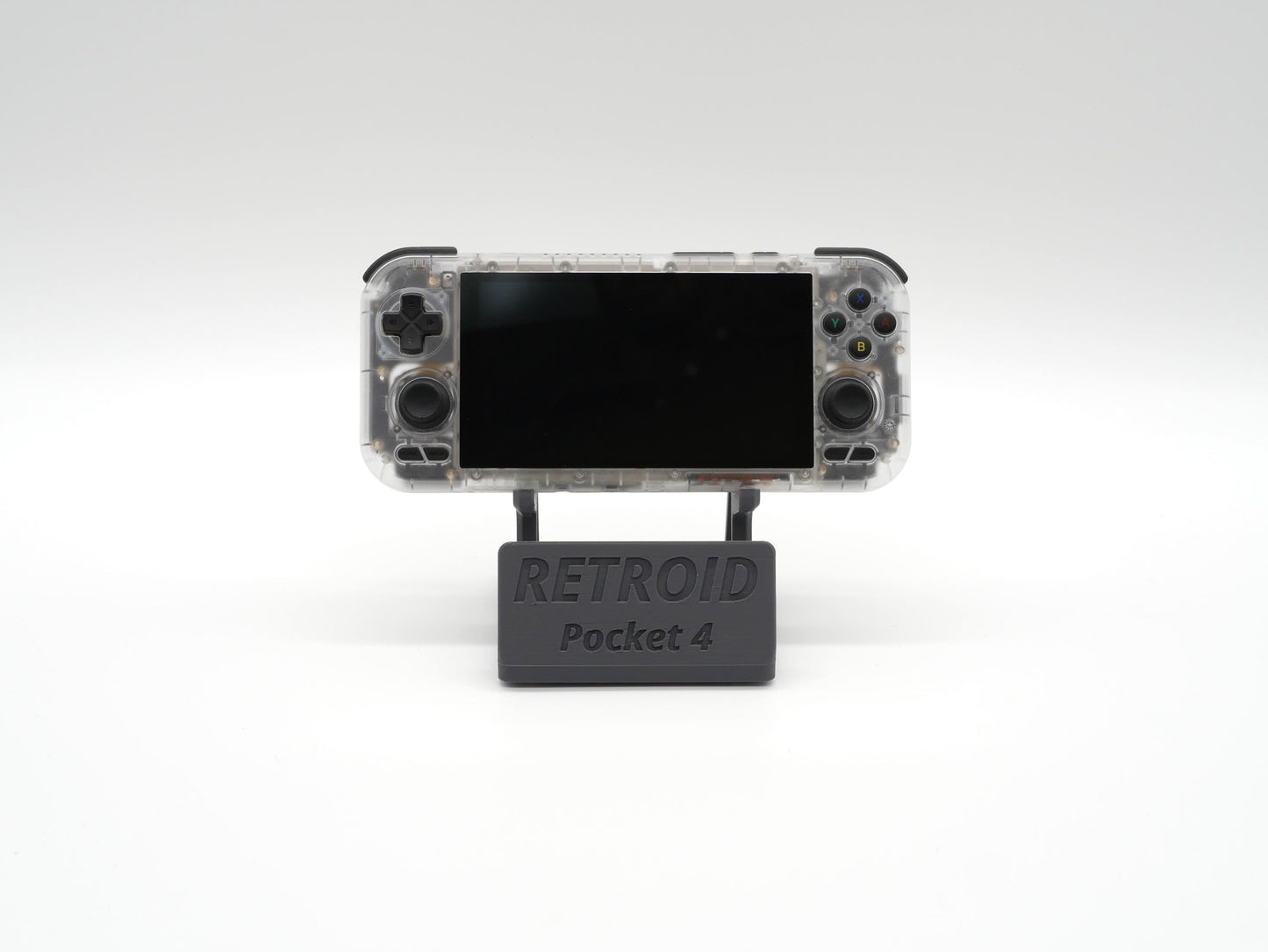 Display Stand for Retroid Pocket 4 / 4 Pro with Charging Space | Dock Shelf Unit Gaming Retro Device Compatible with JCSFY Grips