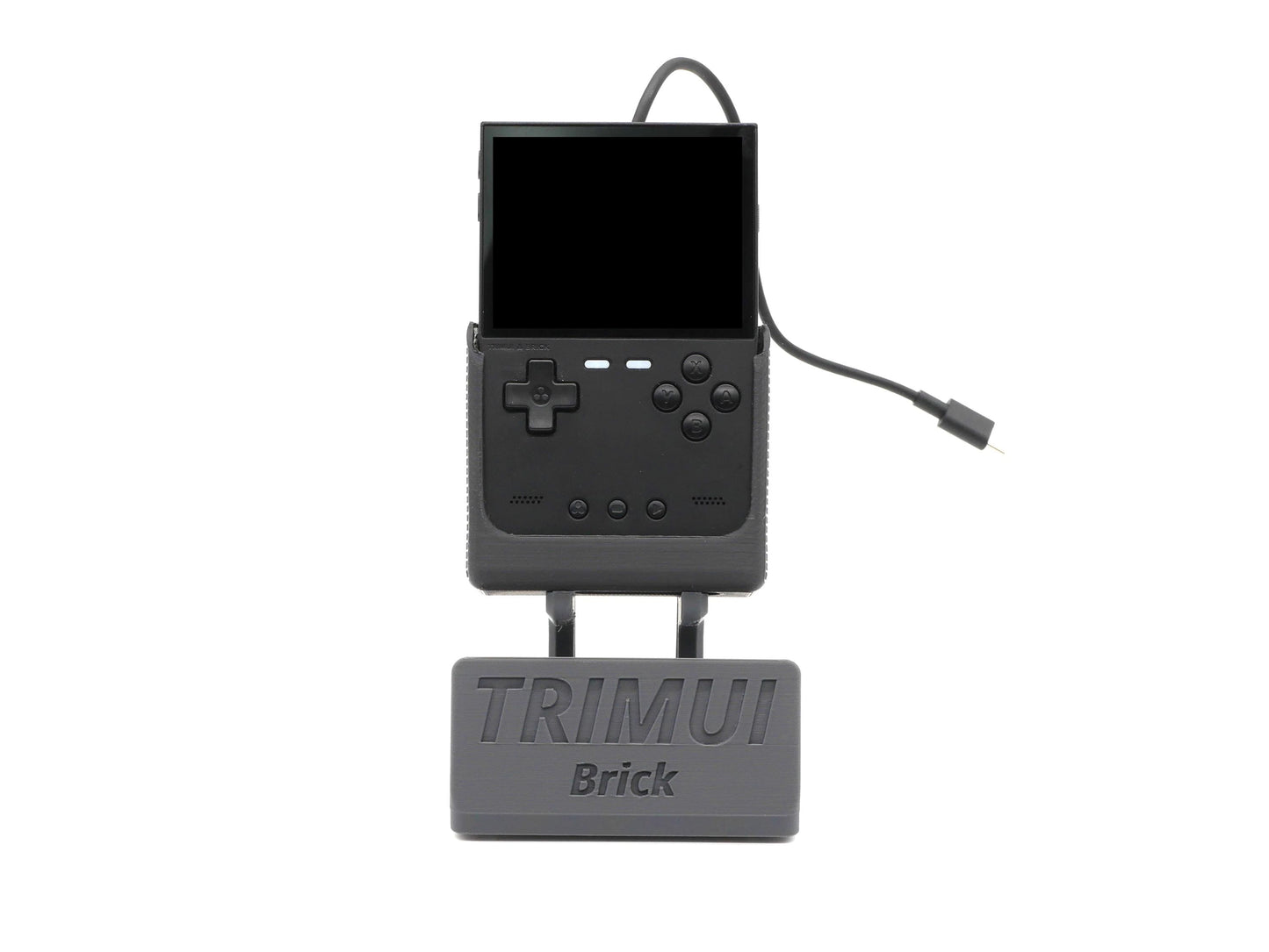 Display Stand for TrimUI Brick TRIM UI with Charging Space | Dock Shelf Unit Gaming Retro Device Compatible with JCSFY Grips