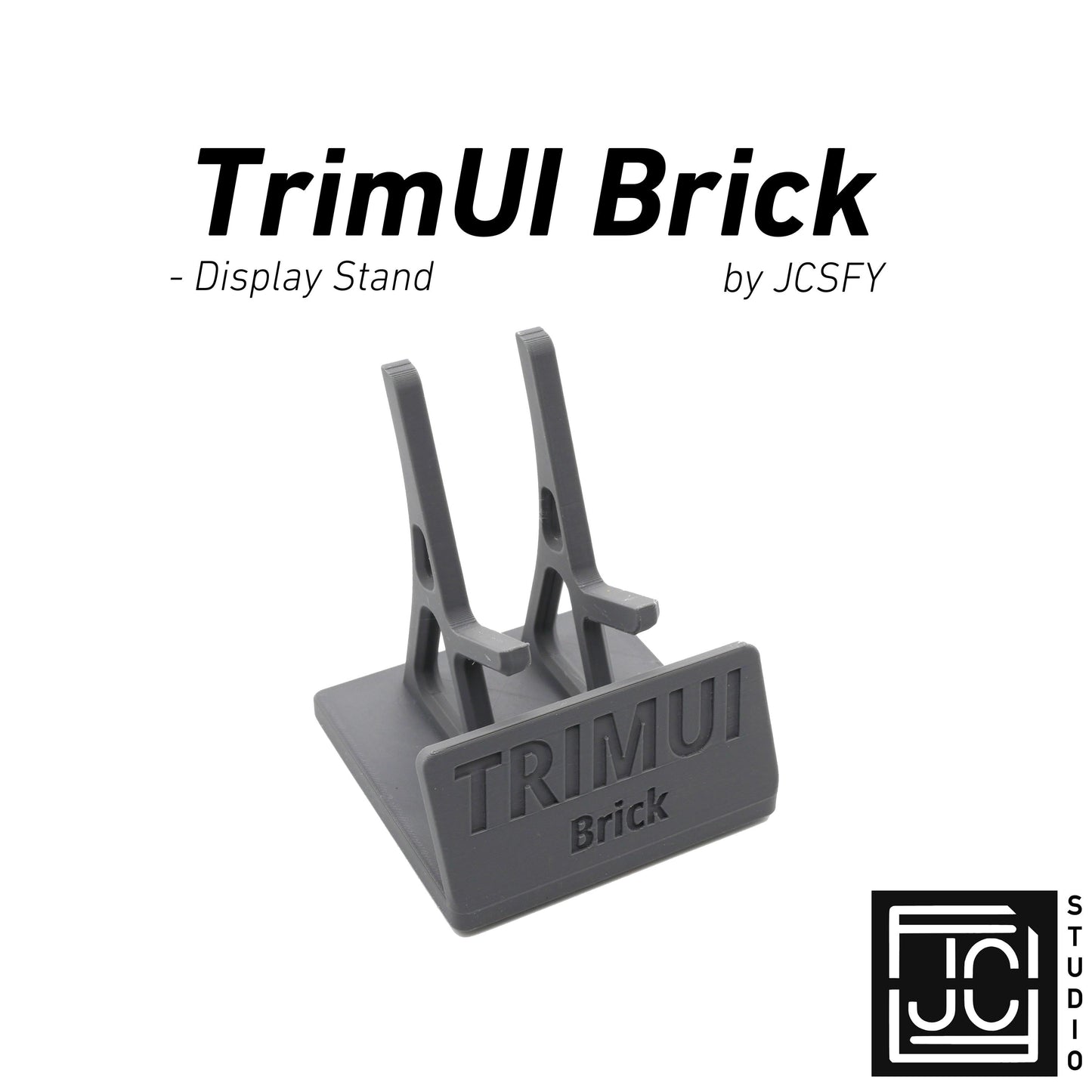Display Stand for TrimUI Brick TRIM UI with Charging Space | Dock Shelf Unit Gaming Retro Device Compatible with JCSFY Grips