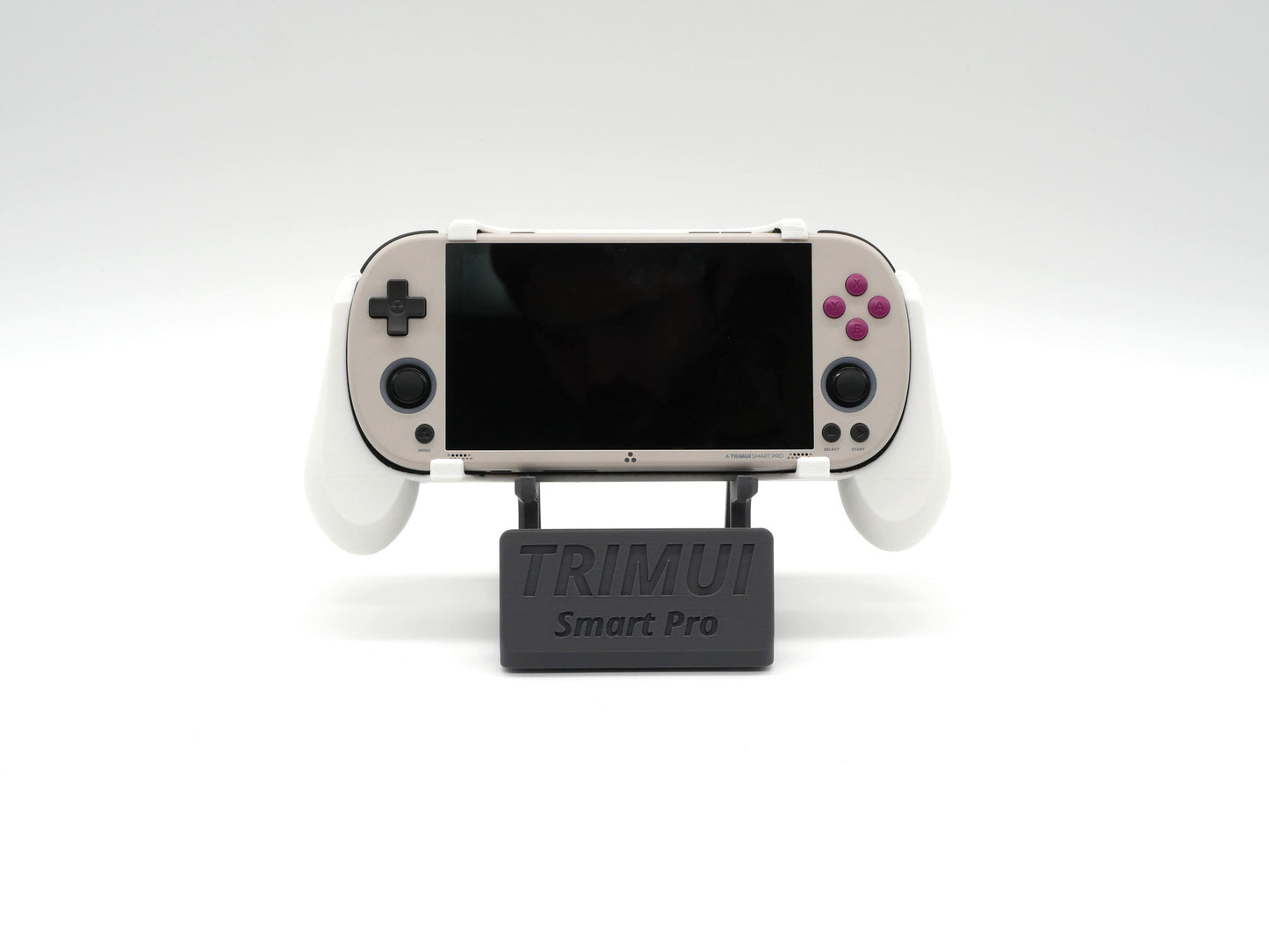 Display Stand for TrimUI Smart Pro with Charging Space | Dock Shelf Unit Gaming Retro Device Compatible with JCSFY Grips