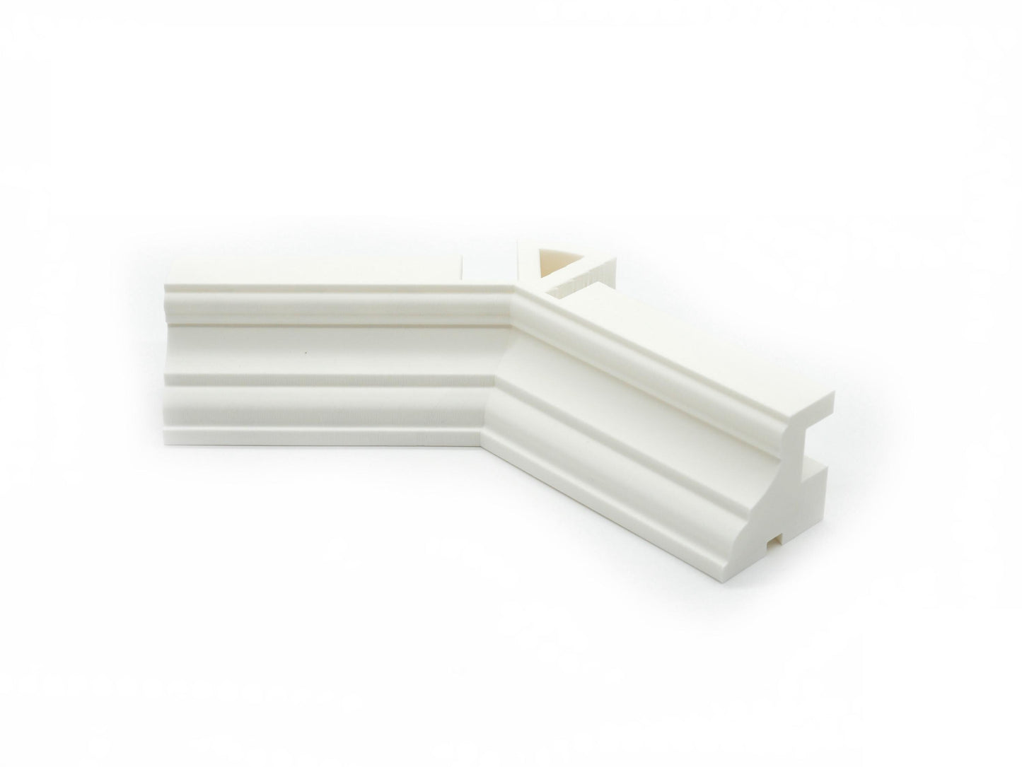 45 Degree Crown Molding Corner Upgrade | Works with JCSFY IKEA Billy Crown Molding | Add Corner Fitment to Top Trim Kit | Shelf Alignment