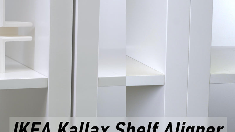 Kallax Aligner Shelf Straightener: Perfect Alignment for Your IKEA Cube Shelves